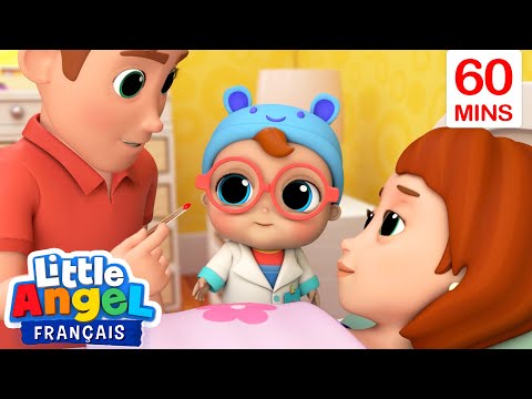 Maman est Malade | @LeMondedeLittleAngelFrançais-C | Dessin Animé
