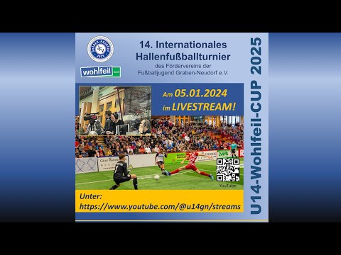 U14-Wohlfeil-Cup 2025 - Live aus Graben-Neudorf