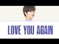 YOOK SUNGJAE LOVE YOU AGAIN SCHOLAR WHO WALKS THE NIGHT Lyrics Color Coded ENG ROM HAN