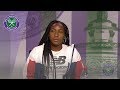 Coco Gauff Fourth Round Press Conference Wimbledon 2019