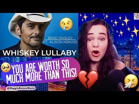Brad Paisley - Whiskey Lullaby ft. Alison Krauss | Opera Singer and Vocal Coach REACTS LIVE!