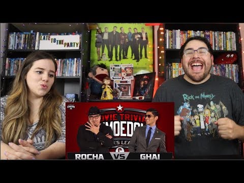 Rocha VS Ghai REACTION - Movie Trivia Schmoedown