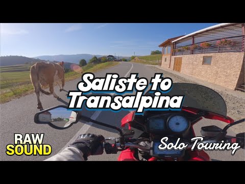 Saliste - Transalpina Full Route - Multistrada 1000 DS [4K]