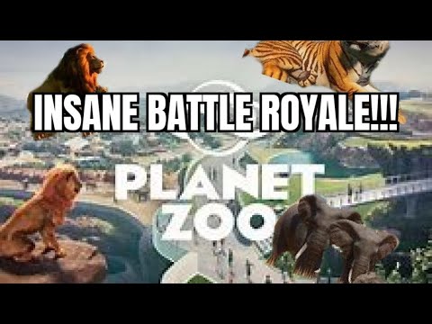 THE BIGGEST PLANET ZOO BATTLE ROYALE ON YOUTUBE WITH ALL ANIMALS IN THE GAME!!!