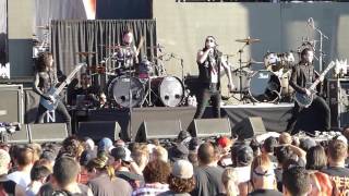Motionless In White - Unstoppable LIVE Austin Tx. 9/2/15