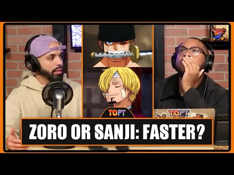 Who's FASTER: Roronoa Zoro vs. Vinsmoke Sanji? - HEATED One Piece Debate