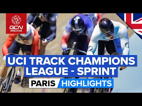 High Speed Showdown In Paris! | UCI Track Champions League 2023 Highlights - Round 3, Paris - Sprint