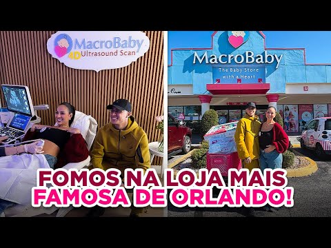 Preparing Levi's layette at Macrobaby in Orlando 🇺🇸 *we had a 4D ultrasound done*