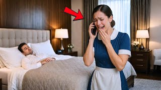 MILLONARIO FINGE ESTAR INCONSCIENTE — Y LO QUE SU EMPLEADA CONFESÓ POR TELÉFONO LO DEJÓ EN SHOCK