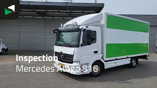 Mercedes-Benz Atego 816 4X2 NL-Truck Euro 6 bakwagen te koop - Foto 4 | Autoline NL Mercedes-Benz Atego 816 4X2 NL-Truck Euro 6 bakwagen | Foto 4 - Autoline