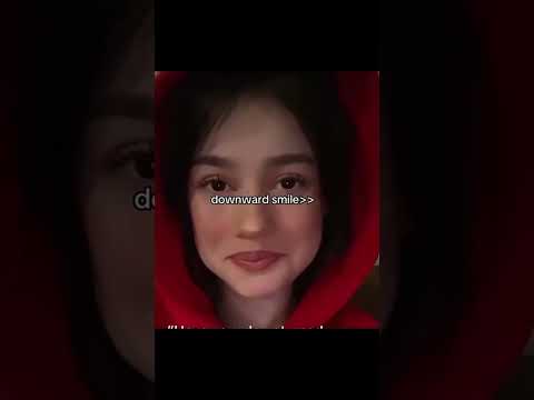 upward smile or downward smile....comment down #smile #viralvideo