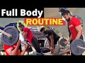 Full body Muscle Building Workout - LEGS - BACK - BICEP - POSTURE