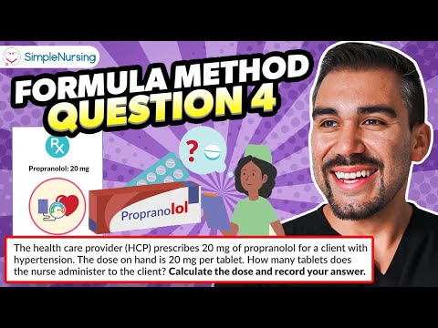Walkthrough a Formula Method Practice Question - Question #4