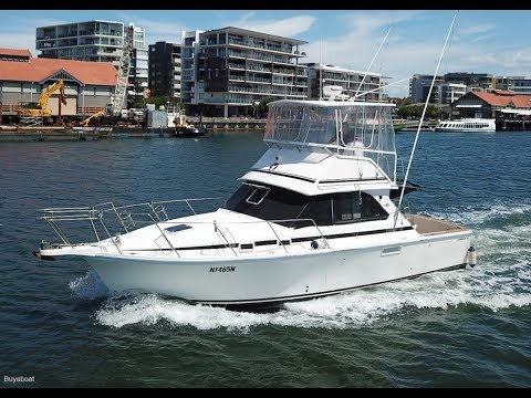 Bertram Caribbean 35 Flybridge Cruiser - Walkthrough