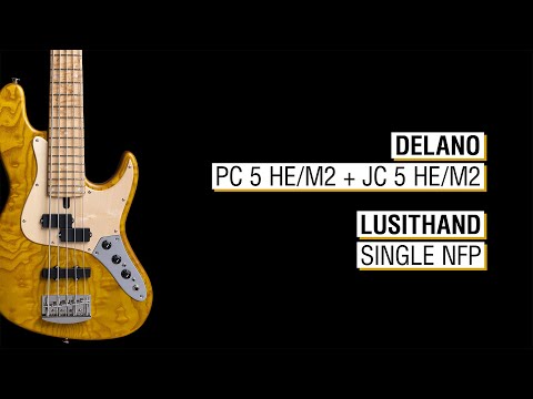 Delano PC 5 HE/m2 + JC 5 HE/m2 + Lusithand Single NFP - Elwood X5p-24 PJ