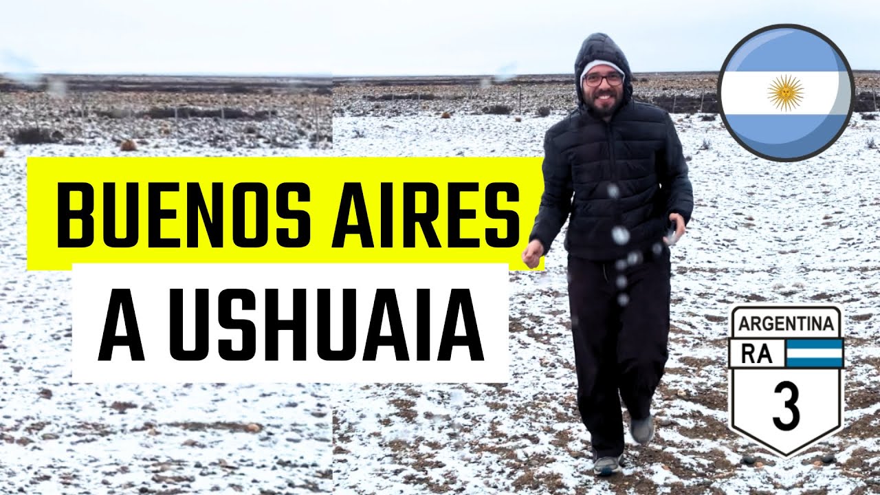 De BUENOS AIRES a USHUAIA: SEIS DIAS DORMINDO DENTRO do CARRO