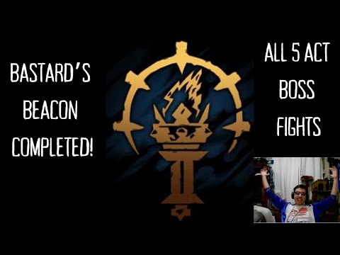 All 5 Act Boss Fights From My Successful Bastard's Beacon Grand Slam!