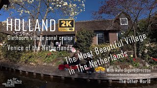 Netherlands - Giethoorn village canal cruise - Venice of the Netherlands