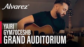 Video thumbnail for Alvarez-Yairi Masterworks GYM70CESHB Grand Auditorium Guitar with Cutaway by Alvarez Guitars