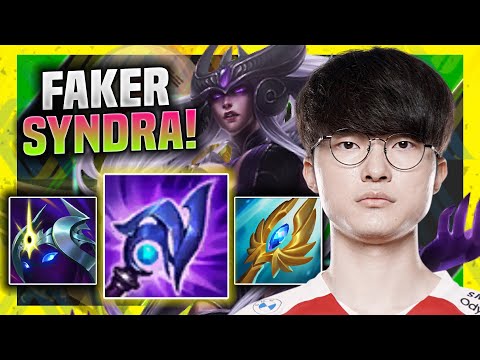 FAKER PLAYS SYNDRA WITH NEW BUFFS! - T1 Faker Plays Syndra Mid vs Leblanc! | Season 11