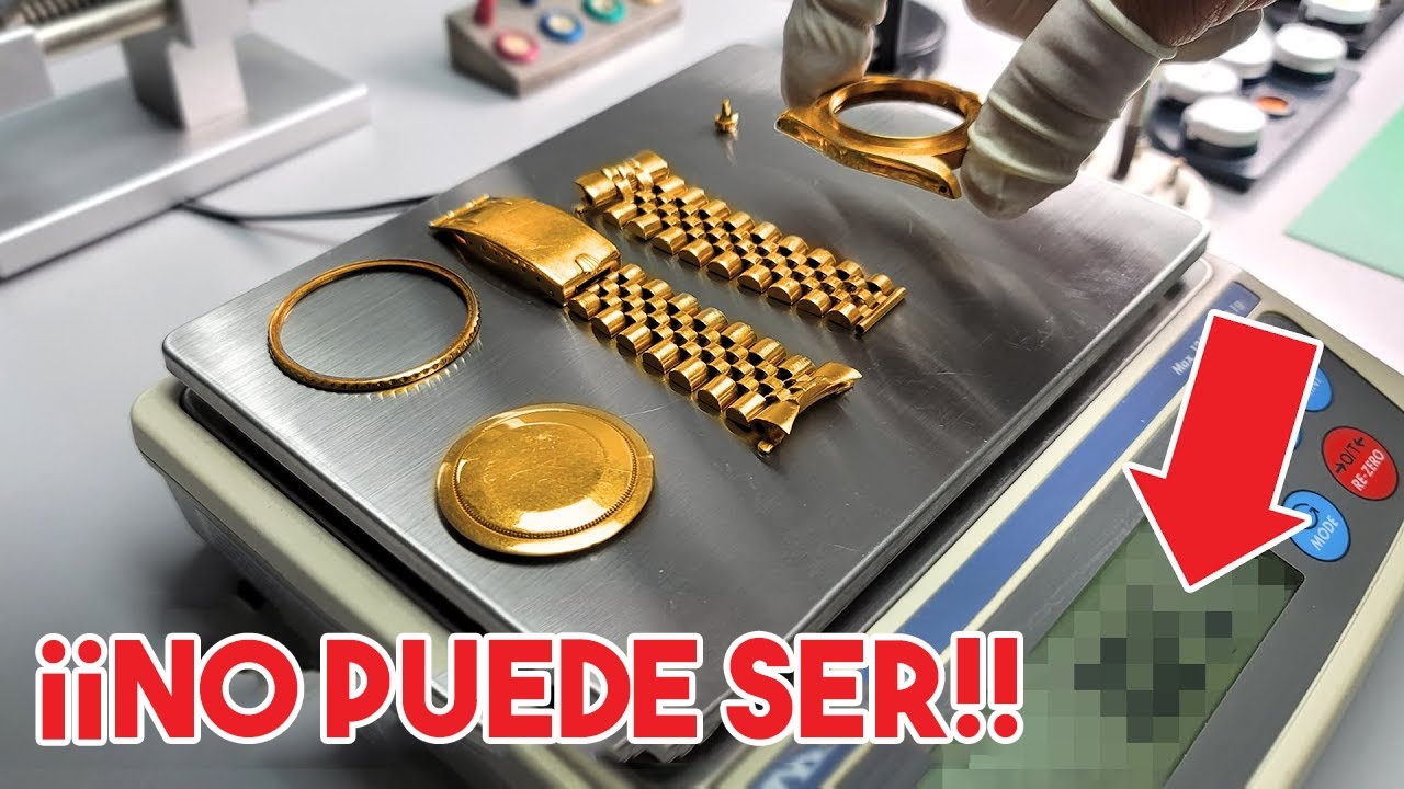¿Cuánto oro habrá en este Rolex de 1979 - ¡Te vas a sorprender!