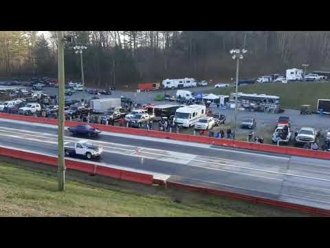 Drag Race Car Crashes Into Spectators Leaving Woman Badly Injured