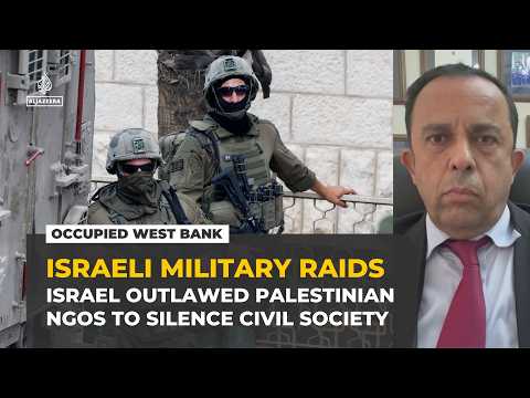 Israel outlawed Palestinian NGOs to silence civil society, human rights lawyer says