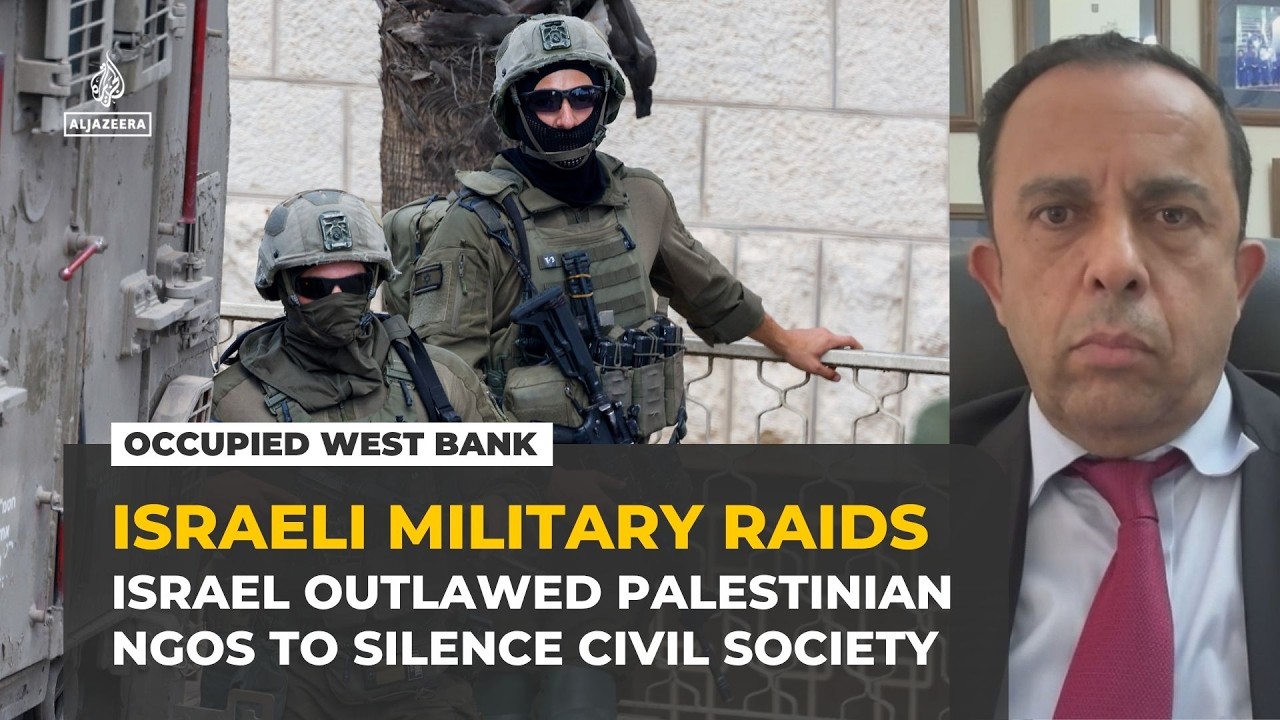 Israel outlawed Palestinian NGOs to silence civil society, human rights lawyer says