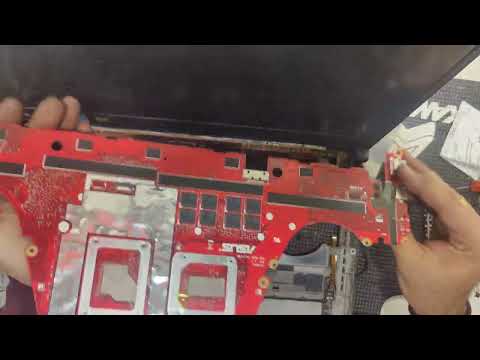 Asus Zephyrus s17 Thermal Paste Replacement .