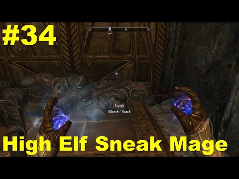 Skyrim High Elf Sneak Mage on Legendary Difficulty - 34