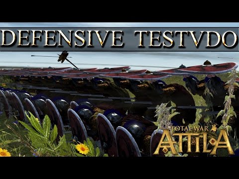 Defensive Testudo Fixed? Total War Attila Mechanics