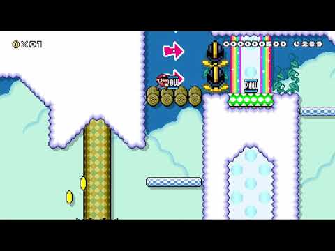 POWerful Platforms - Super Mario Maker 2 - Course World Gameplay