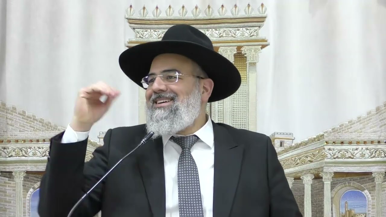 הרב אברהם ישראל - ניסן חודש של אמונה - פרשת צו-שבת הגדול תשפ''ו