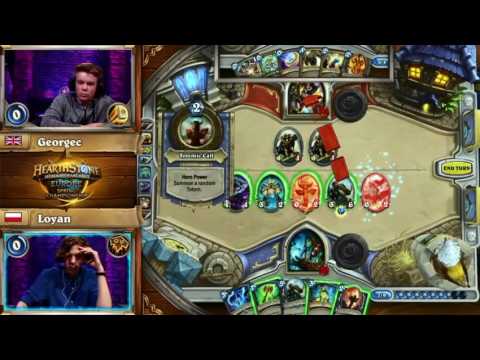 Georgec vs Loyan Hearthstone Europe Spring Championship 2016 (Day 1)