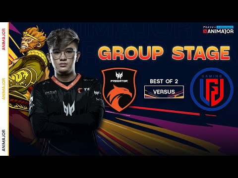 TNC Predator vs PSG.LGD Game 1 (BO2) | Weplay Animajor GroupStage