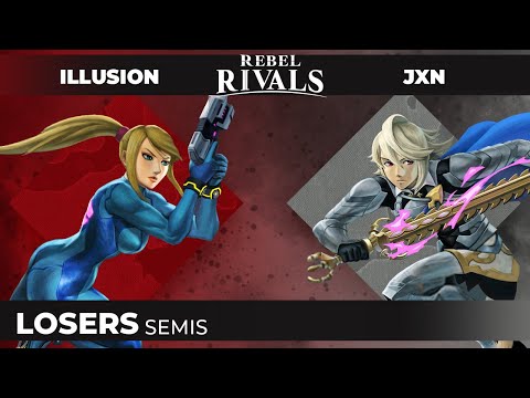 IllusioN (Zero Suit Samus) vs Jxn (Corrin, Roy) | Losers Semis | Rebel Rivals 10