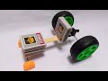 How To Make A Mini Tractor By Using Matchstick Diy Toy