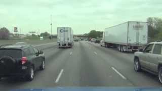 Atlanta Traffic - Big Truck wants lane, Big Truck gets lane.