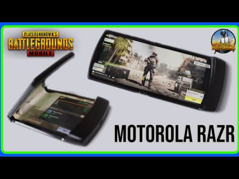 Motorola Razr 2019 - PUBG Mobile gameplay test HDR || pubg test call of duty ||