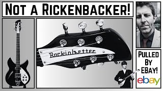 Video thumbnail for Item Removed by Ebay -Tokai Rickenbacker Replica - "Rockinbetter" by Nick Brown