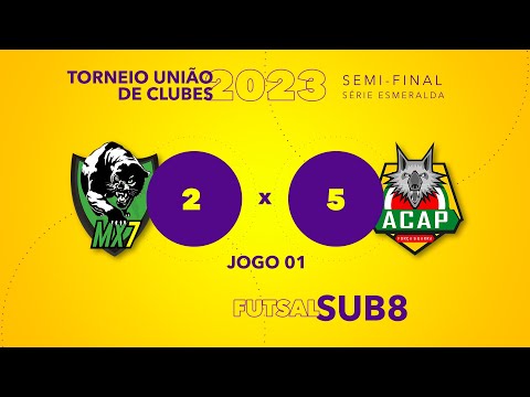 MX7 2 x 5 Acap -  SUB 8 - Torneio união de clubes FPFS - Semifinal Esmeralda - 11/11/2023