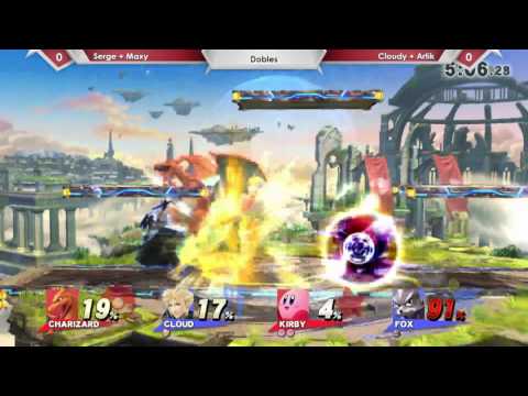 SP47 2v2 - Serge (Charizard) & Maxy (Kirby) Vs. Cloudy (Cloud) & Artik (Cloud) WB - Smash 4