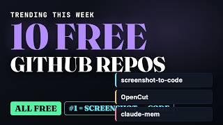 10 Free GitHub Repos Everyone's Using Right Now (Sept 2026)