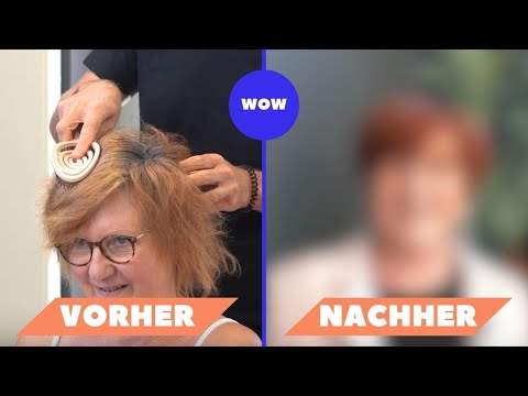 Unglaublich schwieriges #vorhernachher – Da hat selbst ein Profi zu kämpfen 💇‍♀️✨