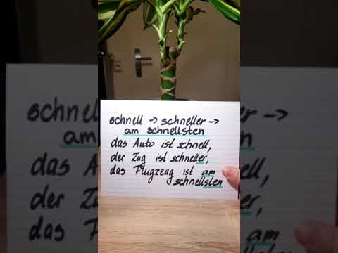 Lupán Német Online - Mittwoch mit Ági: A melléknévfokozás