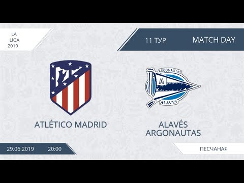 AFL19. Spain. La Liga. Day 11. Atlético Madrid - Alavés Argonautas.
