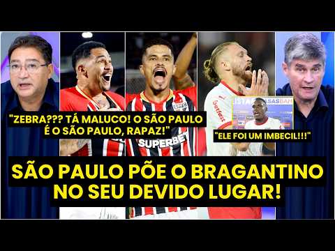 "NÃO FOI SURPRESA NENHUMA! O SÃO PAULO é MUITO MAIOR que..." | CLASSIFICAÇÃO sobre o BRAGANTINO!