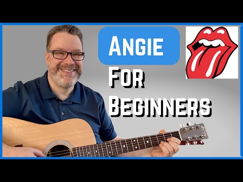 Play Angie by The Rolling Stones - EASY Chords & Strumming