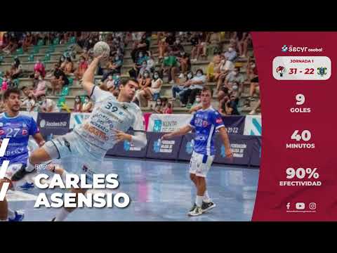 Carles Asensio | C.B. Nava vs Frigoríficos Morrazo Balonmán Cangas | 21-22