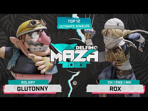 Delfino Maza 2023 [ESP] - Top 12 L - Glutonny (Wario) Vs. Rox (Sheik) - Smash Ultimate